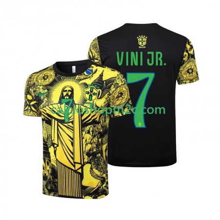 Brasile Vinicius Junior 7 Jesus Maglia Prima 2024 Manica Corta